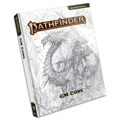 Pathfinder Second Edition - GM Core - Sketch Alt. Cover